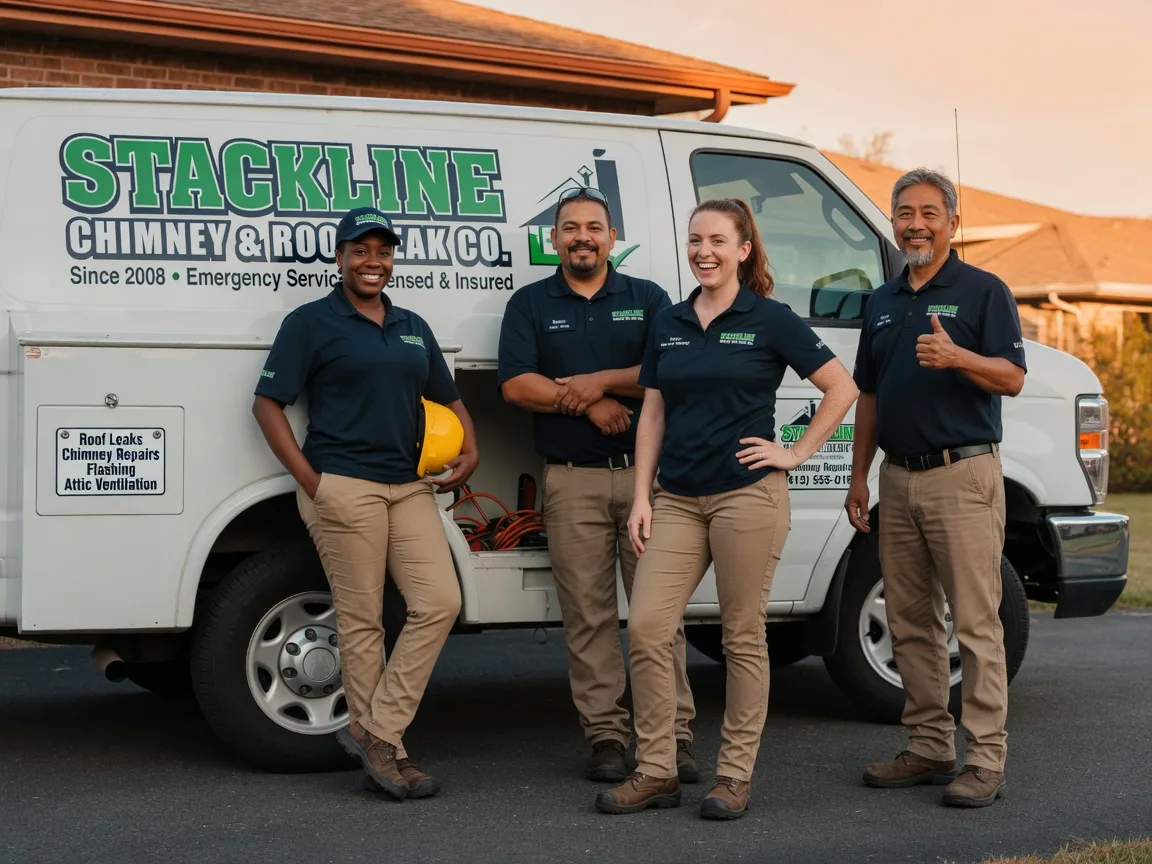 Chimney flashing repair company in Louisville, NE
